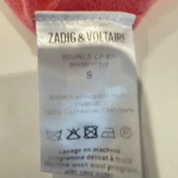 ZADIG‎ & VOLTAIRE Women's Source Cashmere Sweater - Size S. - Image 8