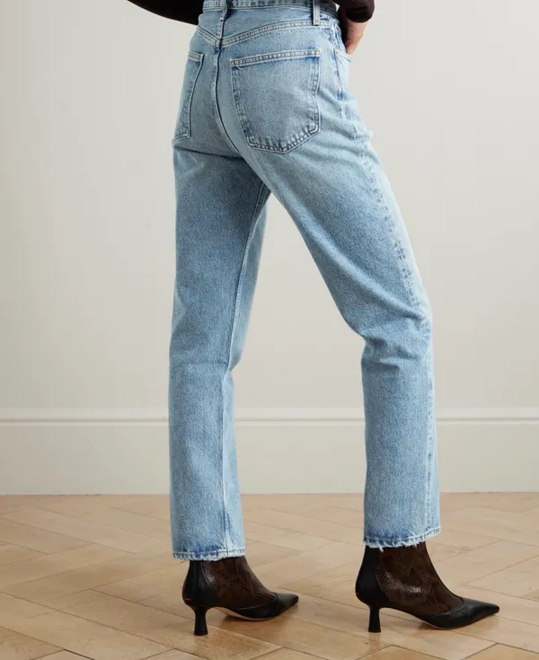 Madewell 90s distressed high-rise straight-leg jeans - Image 5