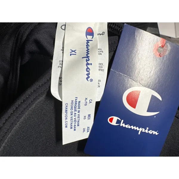 Champion The Curvy Sports Bra Black Moderate Support Racerback B9373 XL New - Image 3