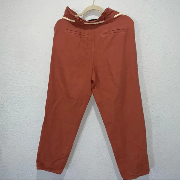 Veronica Beard Karter Pleated Crop Pant - Image 3