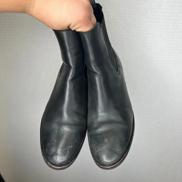 Thursday Boot Co Duchess Black Leather Chelsea Ankle Boots Womens 11 - Image 2