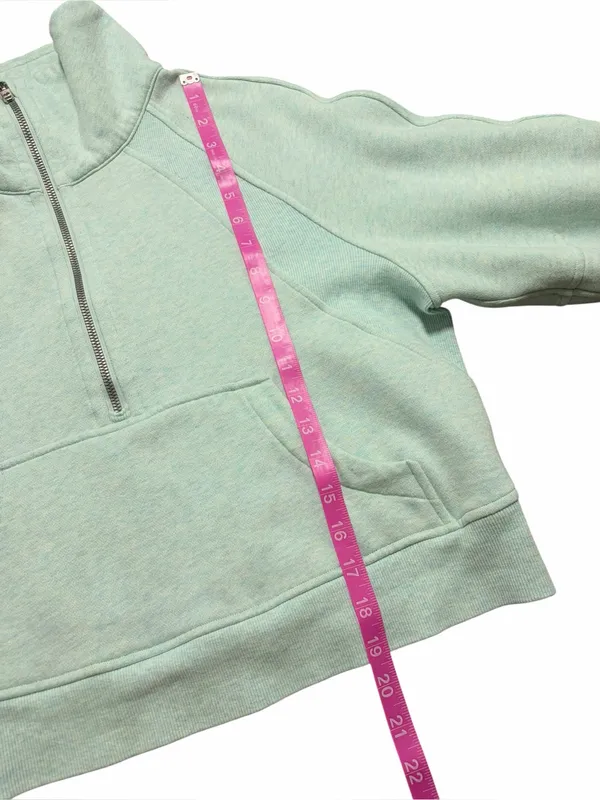 Lululemon Ladies Oversized Scuba Funnel Neck Sweatshirt Size XS/S - Image 8