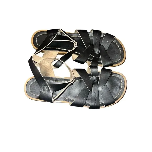 ✨Salt Water Original Black Womens Sz 6 Sandals✨ - Image 5