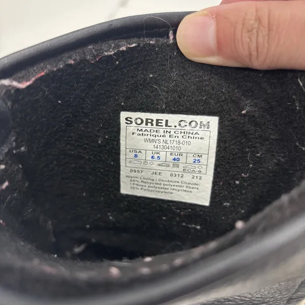 SOREL Boots Womens Size 8 1964 Premium CVS Insulated Waterproof Snow Duck - Image 6
