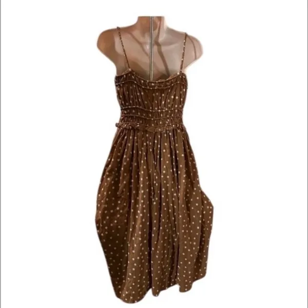 Maurice’s Polka Dot Lined Strappy Dress NWT Medium - Image 2