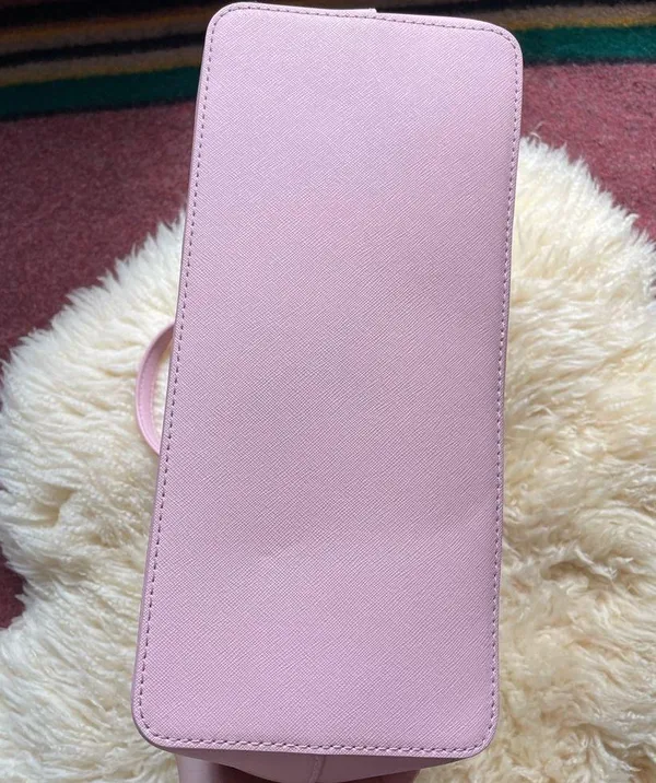 Like New Kate Spade Laurel Way Evangelie Rose Jade Saffiano leather medium - Image 5