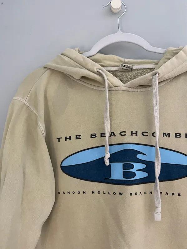 Beachcomber faded yellow hoodie - Image 2
