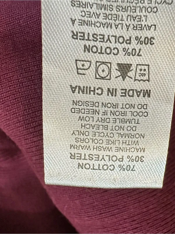 Adele Rolling In The Deep Embroidered‎ Crewneck Sweatshirt Burgundy Size M Merch - Image 9