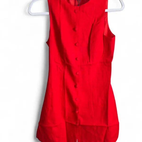 Whitefox They Don't Know Me Mini Dress Red × 1 XS - Image 3