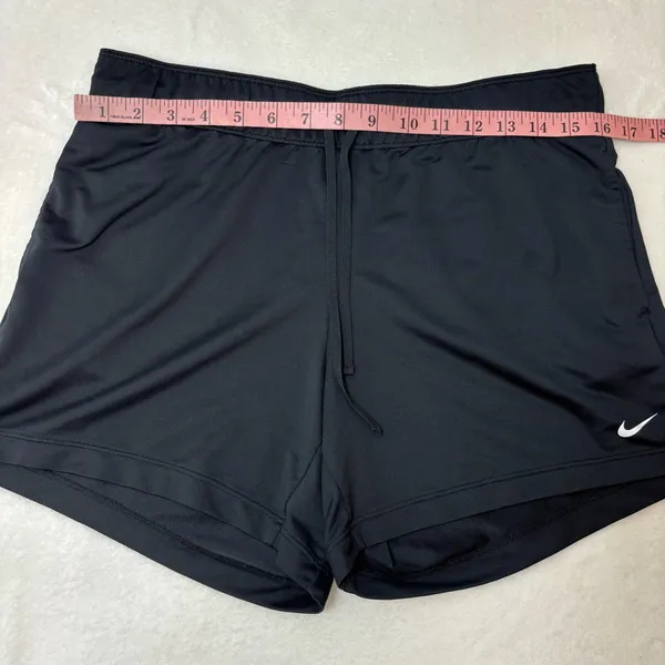 Nike Black Athletic Shorts‎ with Elastic Waistband size M - Image 4