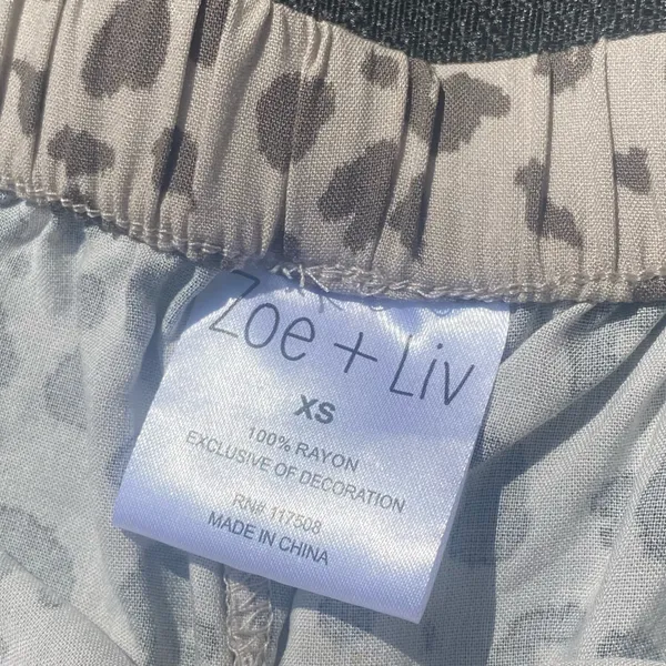 🤎 NWT Zoe + Liv XS (Medium) Leopard Cheetah Print Sleep Shorts 🤎 - Image 7
