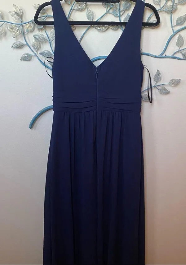 Lulu’s Leading Role Dark Blue Maxi Dress Sz M EUC - Image 9