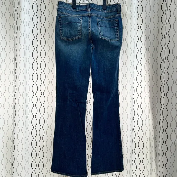 Bitten by Sarah Jessica Parker Blue Flare Wide Leg Jeans - Image 2