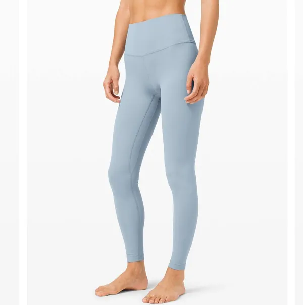 lululemon Align Nulu Leggings Light Blue 4 28" - Image 4