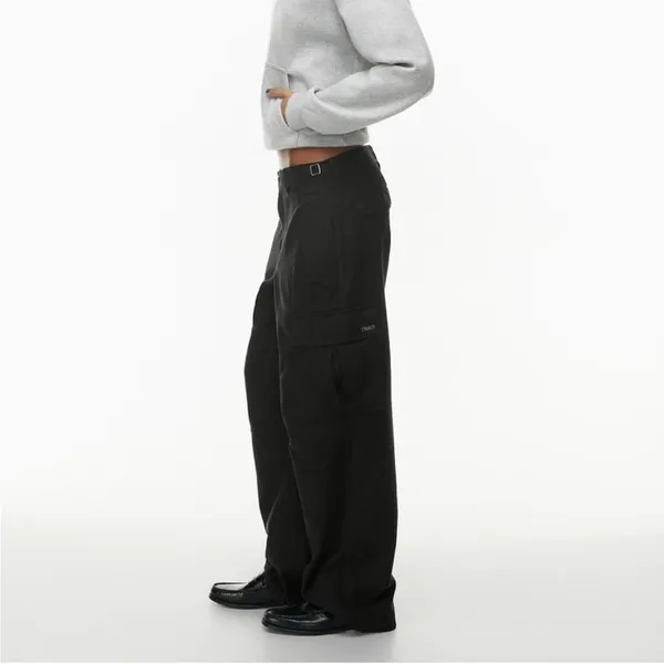 Aritzia TNA Supply Cargo‎ Baggy Pants black sz 8 - Image 5