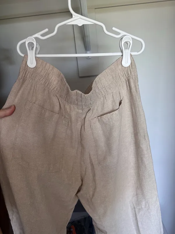 Old Navy Linen Wide-Leg Pants - Image 2