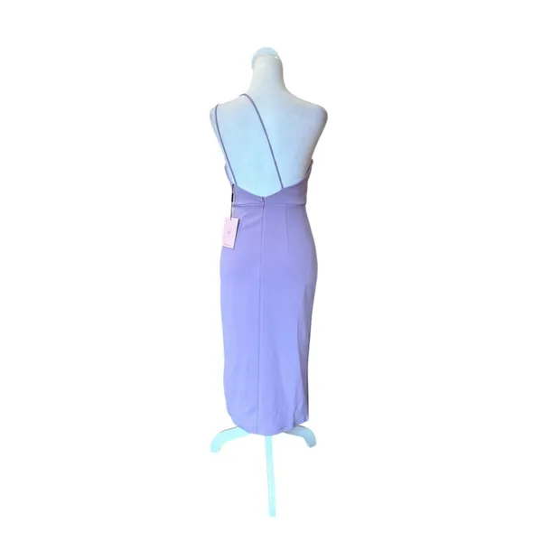 Hello Molly Taking It Back Midi Dress In Lilac Womens Size Small NWT - Image 4