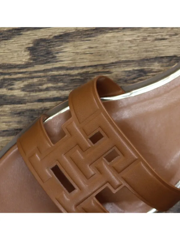 NWT Tommy Hilfiger Womens Terenz H-Band Dress Sandals TWTERENZ Medium Brown 9.5M - Image 16