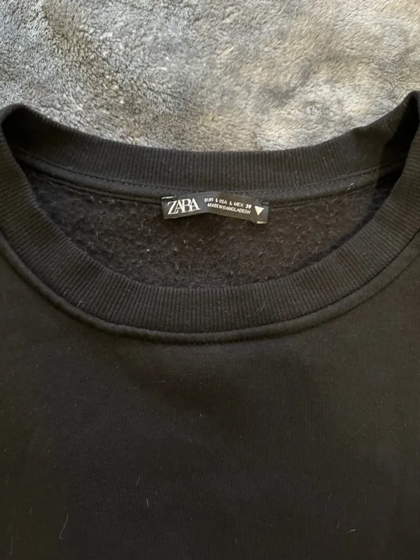 ZARA Cropped Sweatshirt Pullover - Image 2