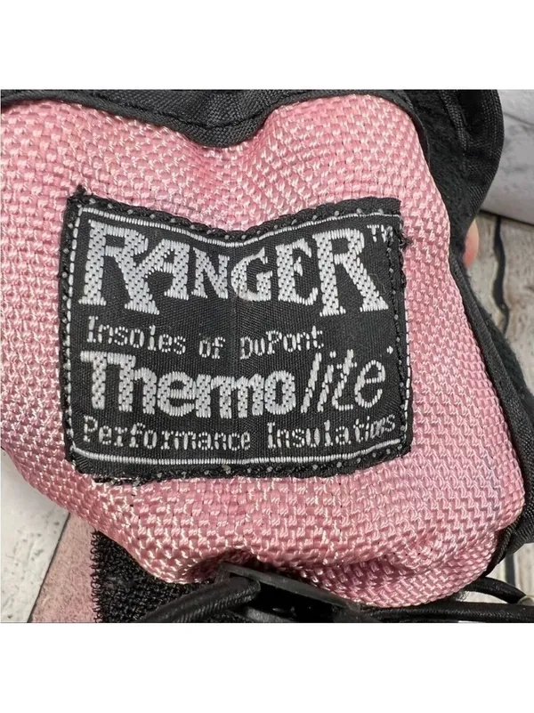 Ranger Pink Snow Boots Thermolite Insulation Waterproof Adjustable Strap Sz5 Size 5 - Image 8