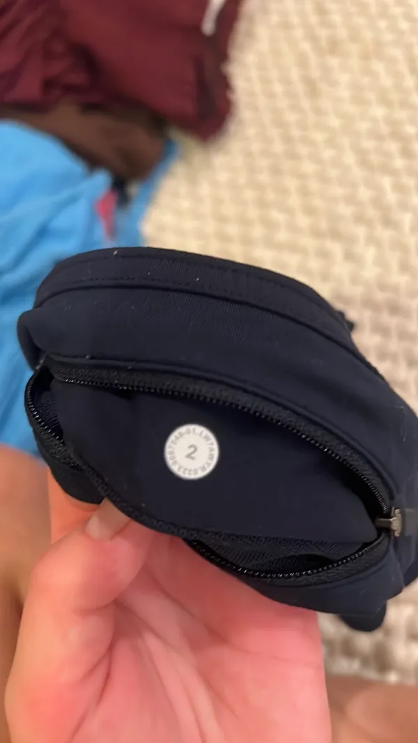 Navy Lululemon Speed Up Shorts 2.5" - Image 2