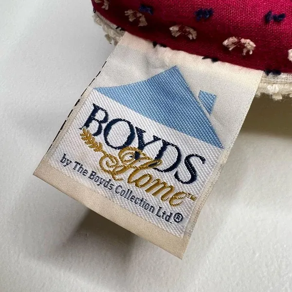 Vintage Boyds Home Collection Tote Bag Americana Patriotic Chambray Bear Stars - Image 2