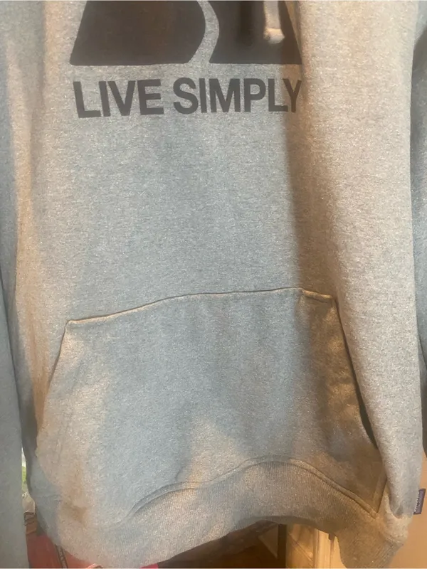 Patagonia Gray Hoodie Sweatshirt - Image 4