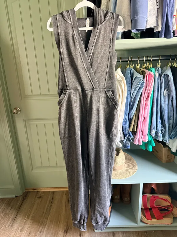 Daily Practice by Anthropologie Hooded Jumpsuit - Image 2