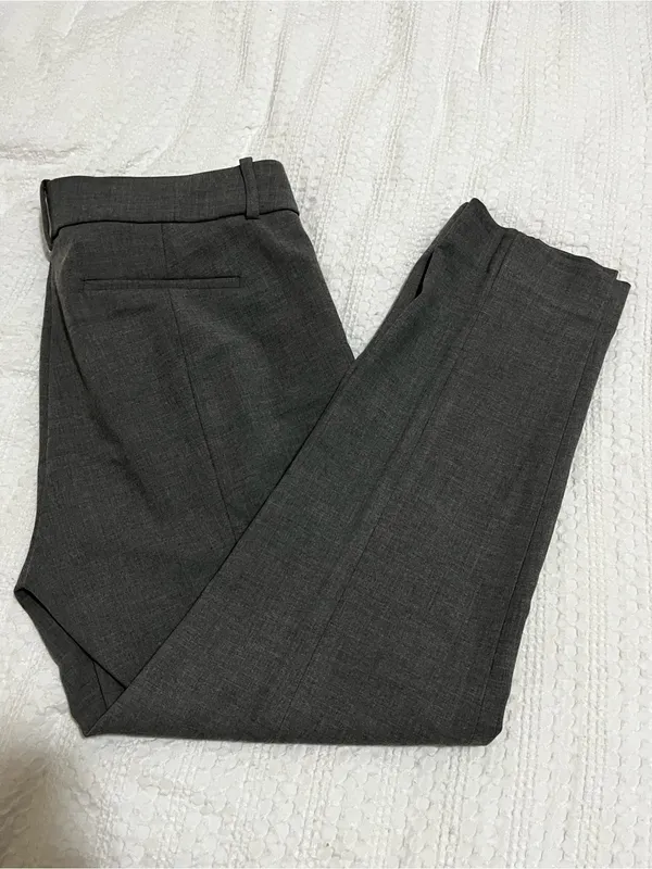 J. Crew Cameron Gray Tailored Trousers sz 10 Career Classic Preppy - Image 2