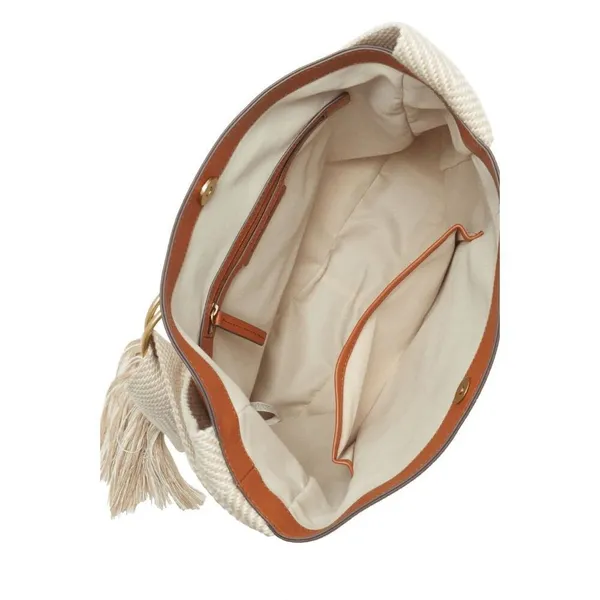 Lucky Brand Adyn Brown Suede Leather Boho Hobo Slouchy Bag Purse - Image 15