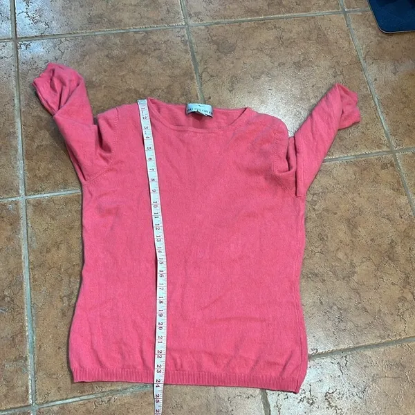‎Precious Fibers Cashmere pink sweater size L - Image 7
