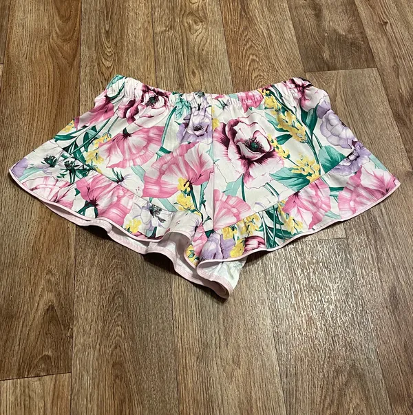 Victoria's Secret Floral Satin Shorts - Image 3