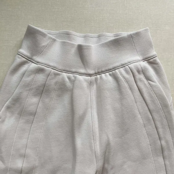 Lululemon Braided Detailed High Rise Jogger - White Opal - Image 3