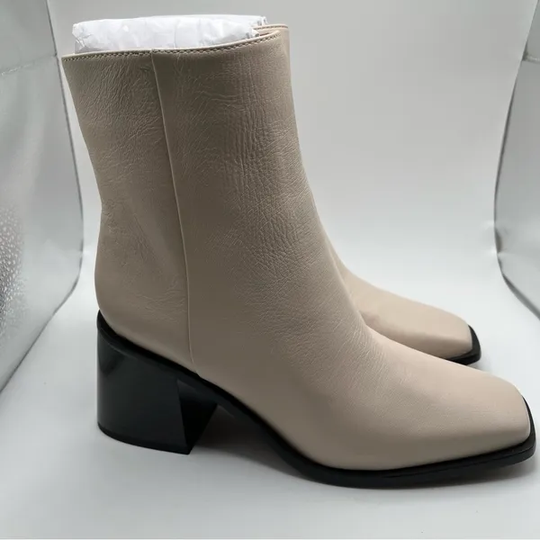NWB Sam Edelman Women's Winnie Boots size 6.5 block heel ankle heels 1214 - Image 4