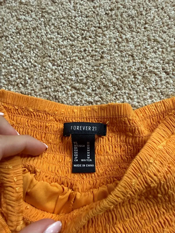 Forever 21 Yellow Flare Skort  - Image 3