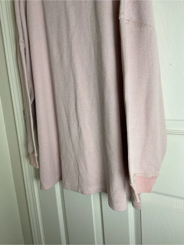 Free People Intimately "Be Free" Waffle Knit Top - Image 3
