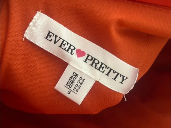 Ever Pretty Burnt Orange Spaghetti-Strap Maxi Gown size Small - Image 7