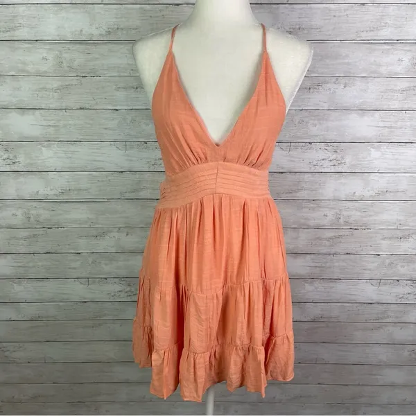 Hello Molly Love Never Stops Peach Dress - Image 4