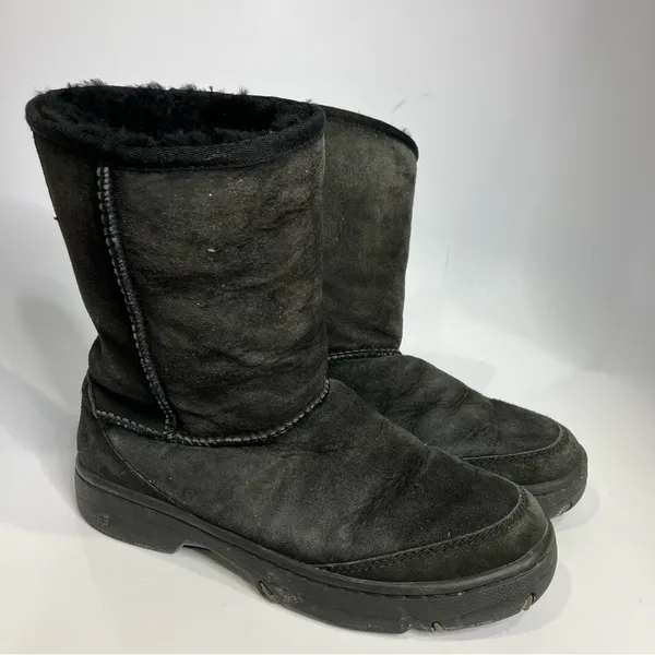 UGG Australia black‎ ultimate short boots size 7 - Image 3