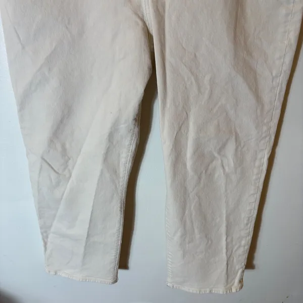 LOFT The‎ Slim Cropped Jeans in Off White Size 34/18 - Image 3