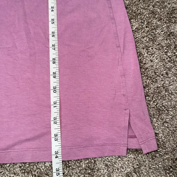 Lululemon Love Tee Dress Women 8 Pink Good Short Sleeve Mini A-Line - Image 3