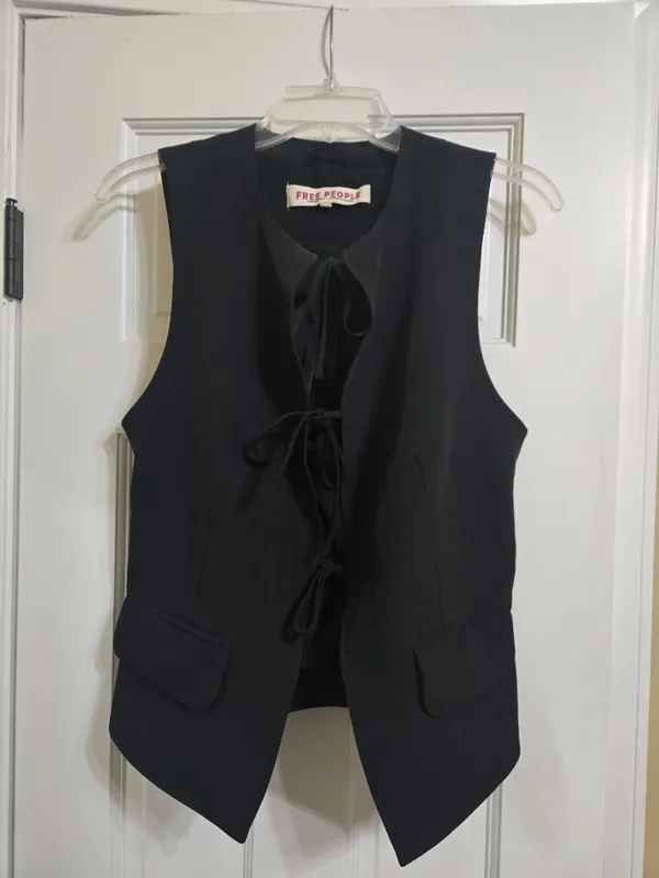 Free People Celia Tie-Front Blouse - Image 2