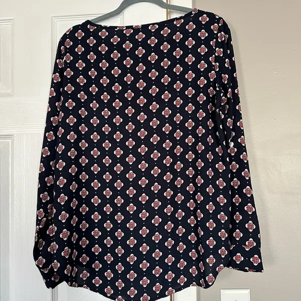 LOFT sheer blouse - Image 6