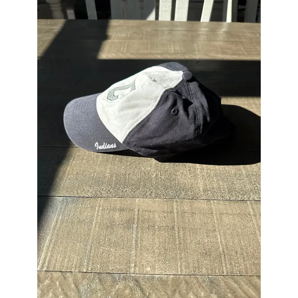 Genuine Merchandise Women's Navy Blue White "C" Indians Baseball Cap - Image 3