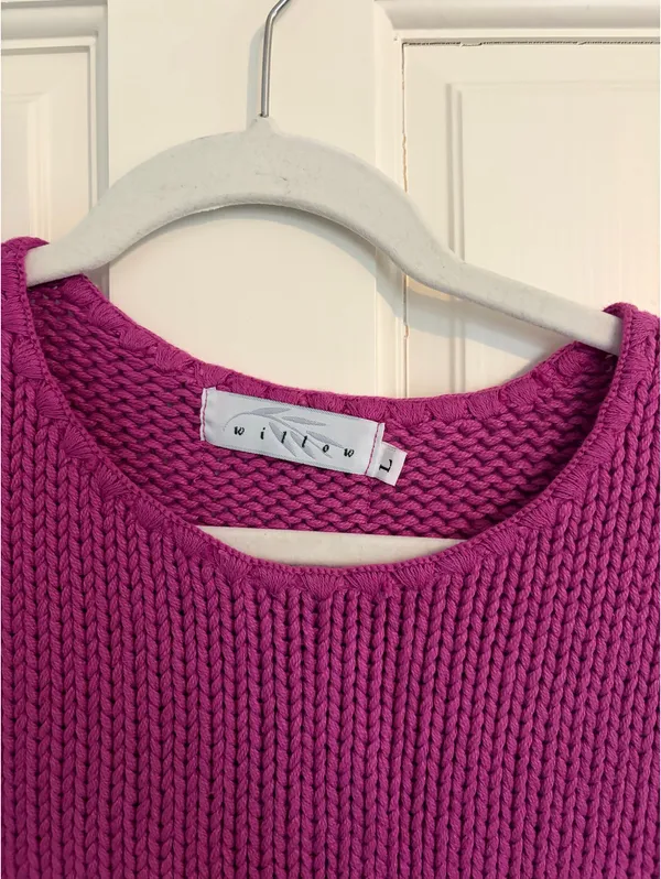 Vintage sweater Purple Size L - Image 2