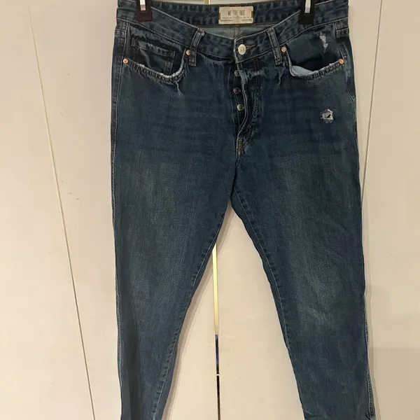 We the Free Distressed Blue Jeans - Image 11