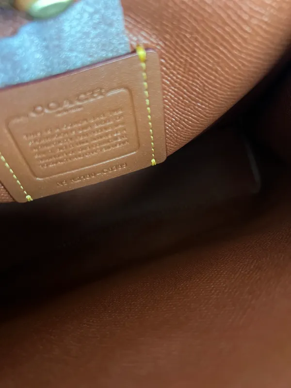 Coach Willow Bucket Bag In Signature Canvas With Heart Print - Image 7