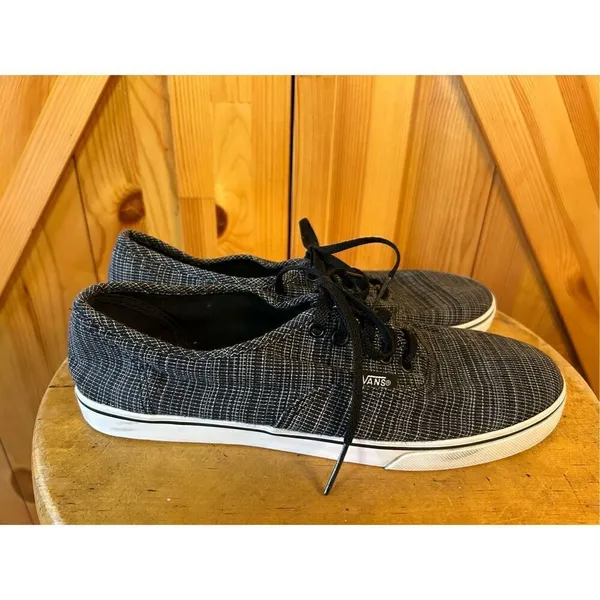 VANS  AUTHENTIC CHAMBRAY LOW PRO SNEAKERS 8 - Image 3