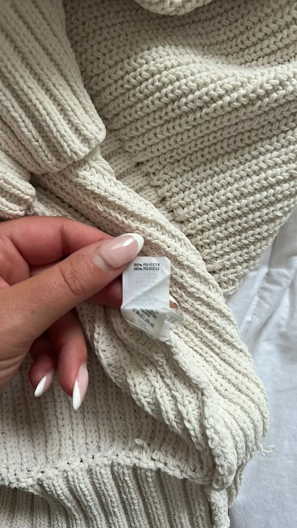 Aerie Turtleneck Sweater Oversized Knit - Image 4