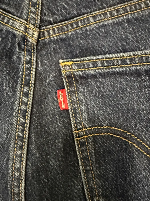 Levi’s Premium 70s High Slim Straight Jeans 25 Sonoma Stonewash Faded $108 - Image 6